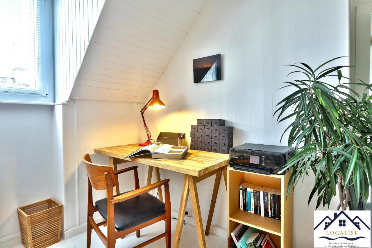 Localise - M20 - La Maison Des Dunes A 2 Pas Du Centre - Tout A Pied, Plage, Port, Centre, Commerces Marche - Wifi Inclus - Linge De Lit Inclus - Animaux Bienvenus Guilvinec Luaran gambar