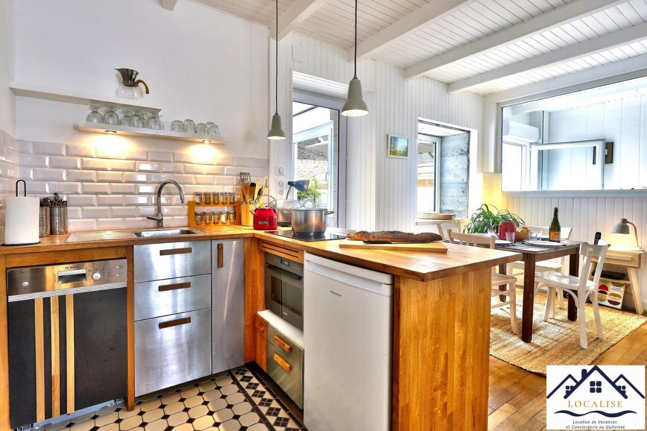 Localise - M20 - La Maison Des Dunes A 2 Pas Du Centre - Tout A Pied, Plage, Port, Centre, Commerces Marche - Wifi Inclus - Linge De Lit Inclus - Animaux Bienvenus Guilvinec Luaran gambar