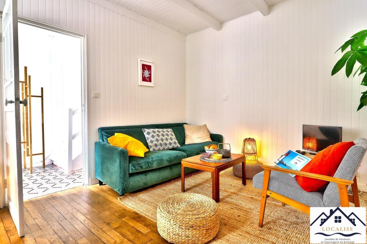 Localise - M20 - La Maison Des Dunes A 2 Pas Du Centre - Tout A Pied, Plage, Port, Centre, Commerces Marche - Wifi Inclus - Linge De Lit Inclus - Animaux Bienvenus Guilvinec Luaran gambar