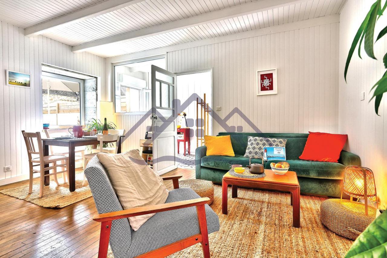 Localise - M20 - La Maison Des Dunes A 2 Pas Du Centre - Tout A Pied, Plage, Port, Centre, Commerces Marche - Wifi Inclus - Linge De Lit Inclus - Animaux Bienvenus Guilvinec Luaran gambar